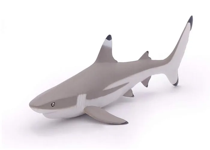 Papo - Figurine Requin à pointes noires-0