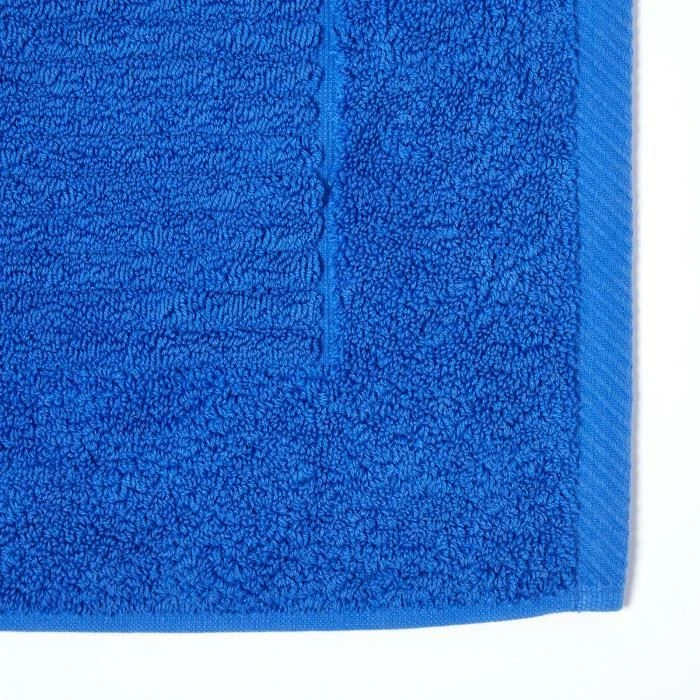 Tapis de Bain - HOMESCAPES - 100% Coton Turc - Bleu Roi - 50 x 80 cm-1
