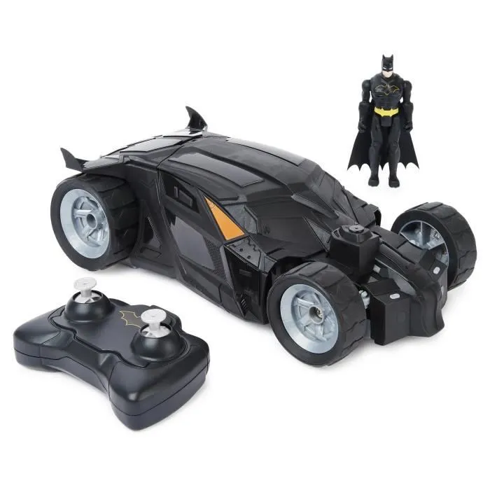 BATMAN - BATMOBILE RC 1-20 + FIGURINE articulée 10 CM Batman-0