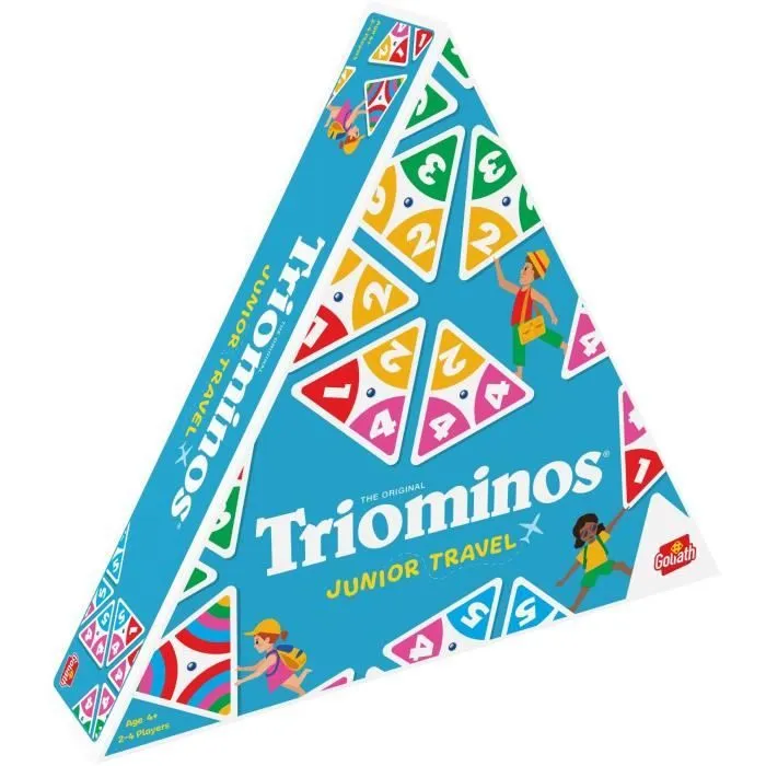 Triominos Junior Travel '24 - Jeu de société - GOLIATH-1