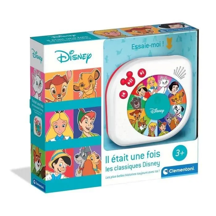Conteur d'histoire Disney - Clementoni - Les grands classiques Disney pour enfants - Garantie 2 ans-1