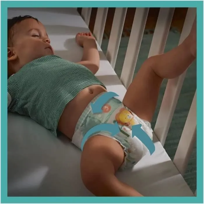 PAMPERS BABY-DRY TAILLE 4 PLUS 118 COUCHES (10-15 KG)-1