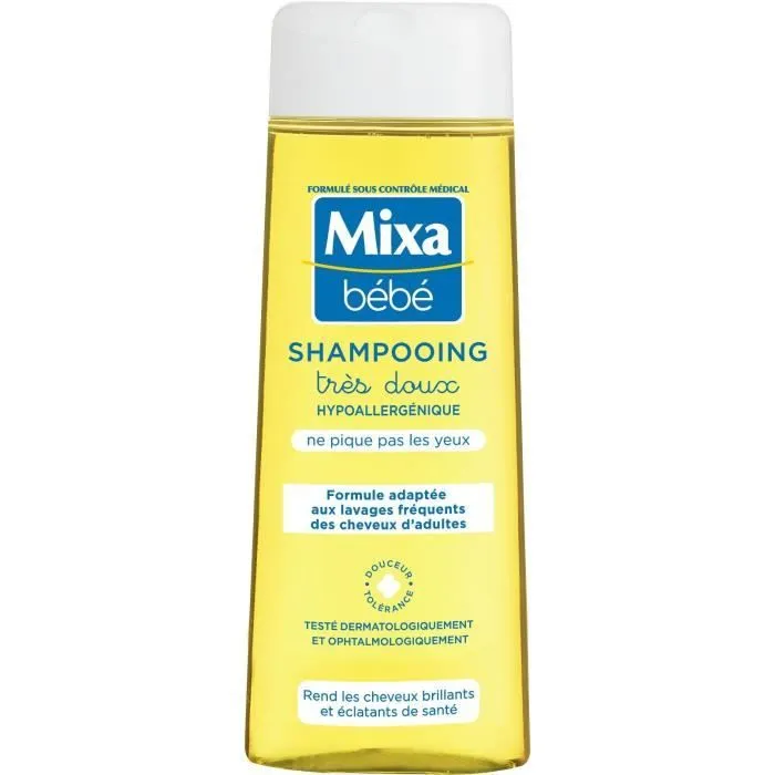 Mixa Bébé Shampooing Très Doux Hypoallergénique 250ml-0