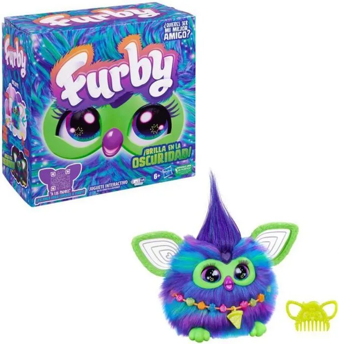 Peluche Furby Jouet interactif Aurora Furbealis-2