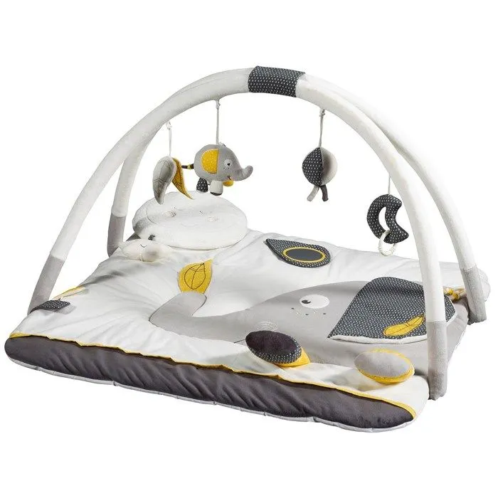 Tapis d'éveil - SAUTHON - Babyfan - Blanc - Avec arche jouet - Pratique-0