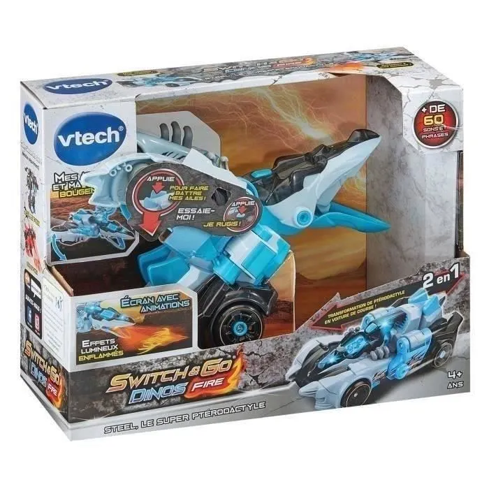 VTECH SWITCH & GO DINOS - STEEL, LE SUPER PTERODACTYLE-7