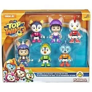 Jouet - Playskool - Nick jr -Top wing - Set de 6 personnages articulées - Neuf-0