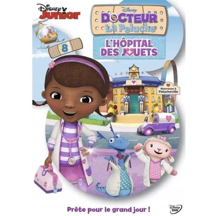 Docteur La Peluche - 8 - L'hôpital des jouets - DISNNEY - DVD-0