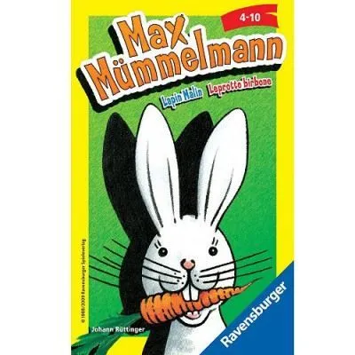 Jeu de société - RAVENSBURGER - Lapin malin - Mixte - A partir de 4 ans - Durée 15 min-0