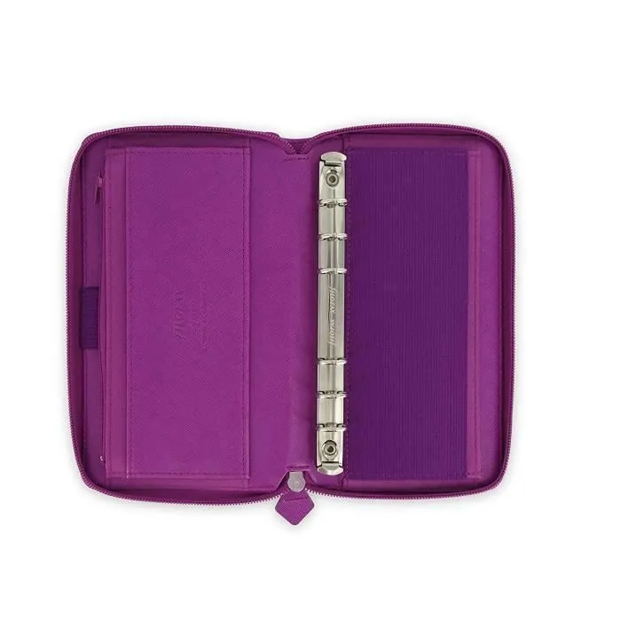 Agenda organiseur - FILOFAX - Personal Compact Zip - Rigide - 15 mm - 3 emplacements cartes-1