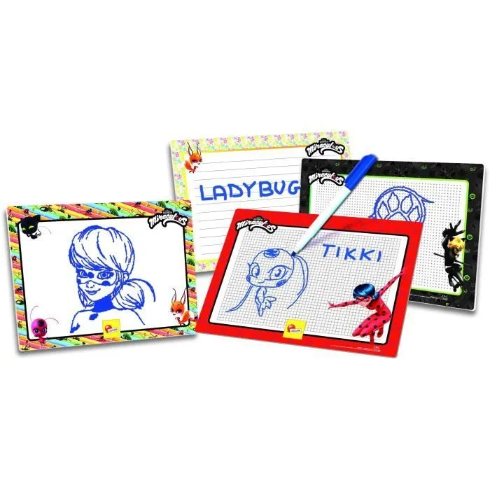 Ecole de dessin - Miraculous drawing school - Kit complet pour apprendre à dessiner - LISCIANI-1