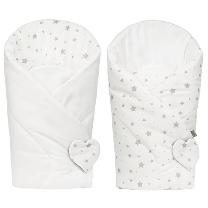 Gigoteuse d'emmaillotage SEVIRA KIDS - Stella - Confortable et multifonctionnelle - Blanc-0
