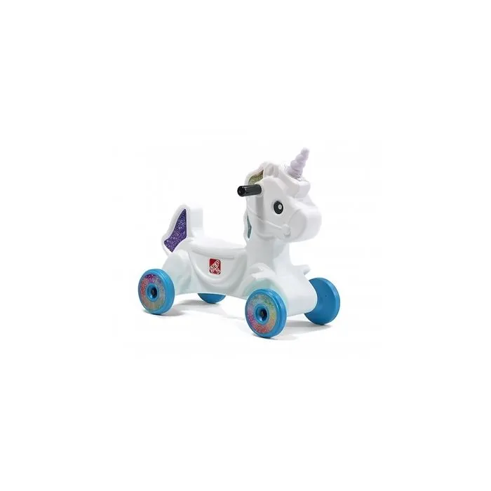 Montagnes Russes Licorne Step2 - Roller Coaster Enfant avec voiture-licorne, sons et lumières-1