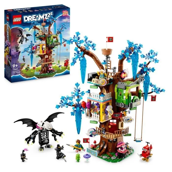 LEGO® DREAMZzz 71461 La Cabane Fantastique dans l’Arbre, Jouet, avec Minifigurines Mateo et Izzie-0