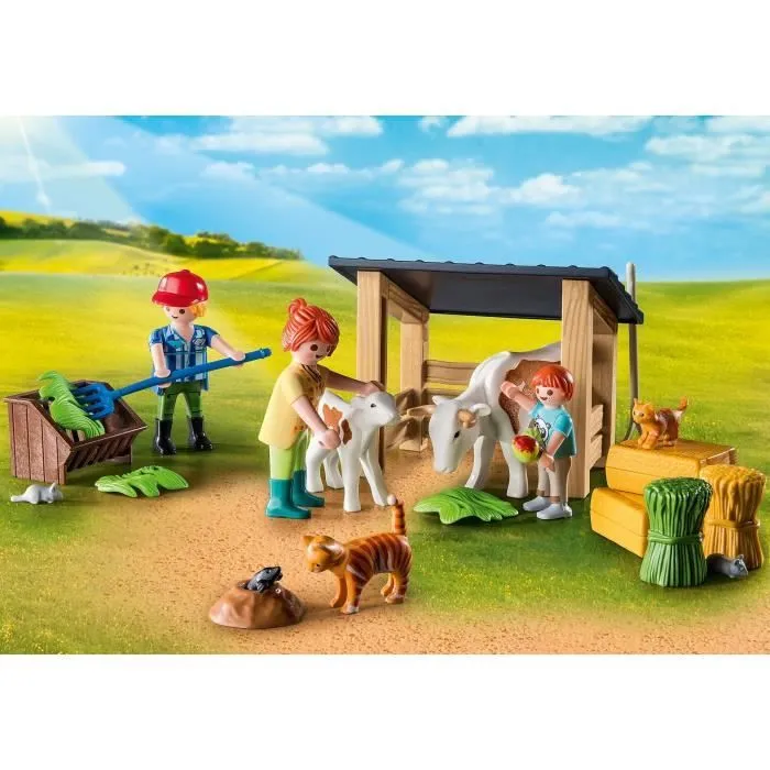 PLAYMOBIL 71248 Petite ferme, Country La Ferme, 137 pièces, Dès 4 ans-5