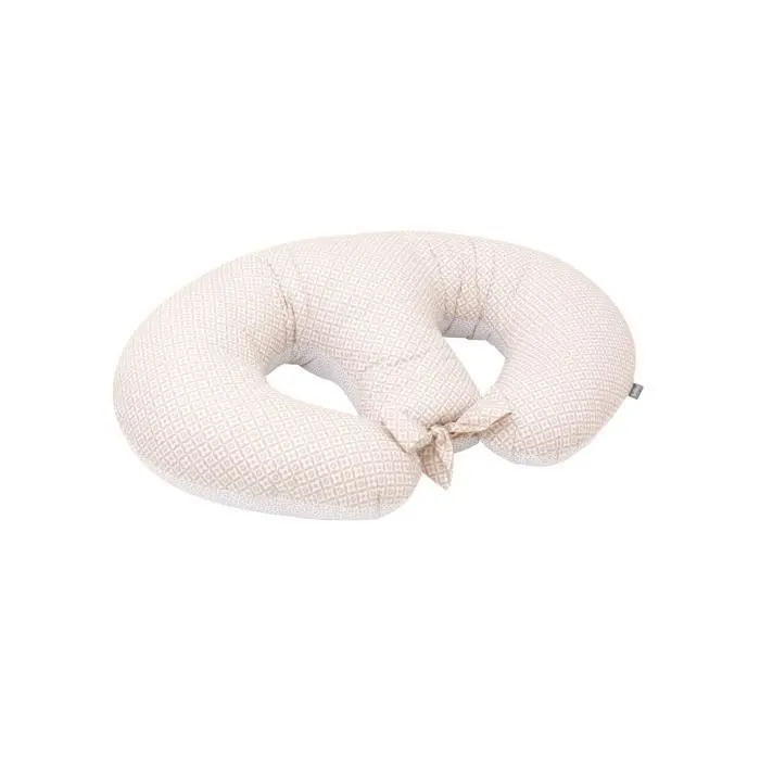 Bellochi Coussin D'allaitement Jumeaux avec Housse Coussin Allaitement - 100% Coton - Lui Dots-1