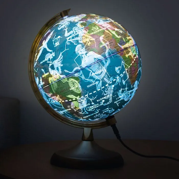 BIG MINDS - Globe Terrestre Interactif En Anglais | Globe Terrestre Enfant Lumineux Mode Nuit Et Jour | Avec Application |-4