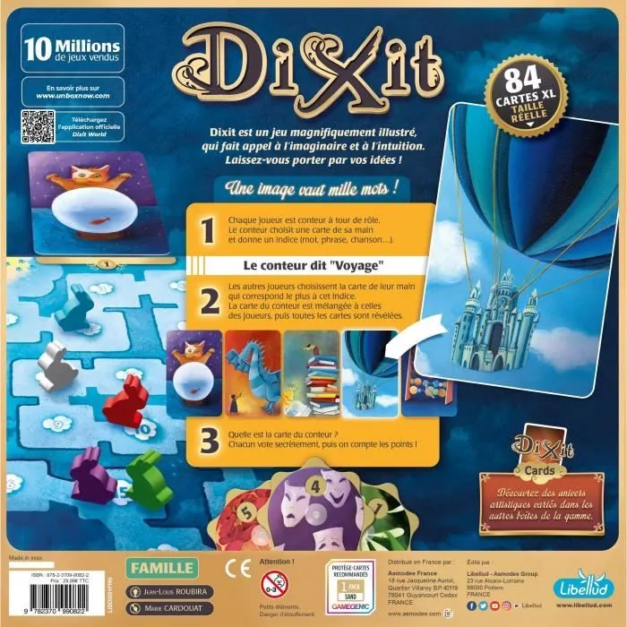 Libellud | Dixit | Jeu de société | À partir de 8 ans | 3 à 6 joueurs | 30 minutes-2