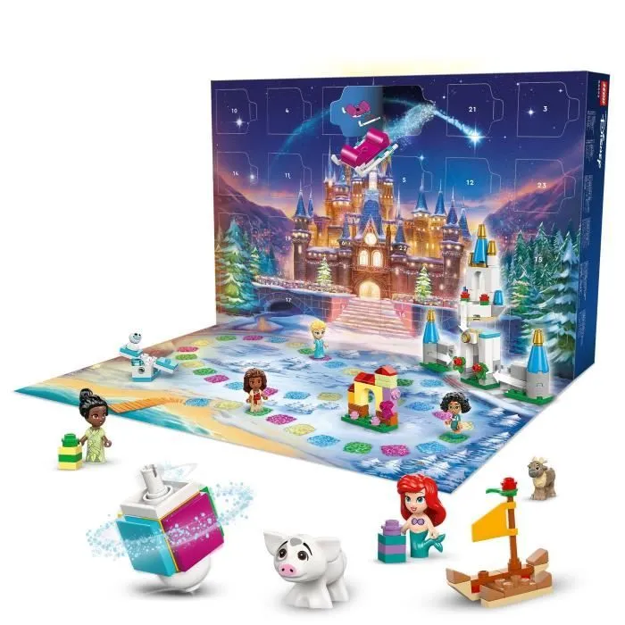 LEGO® Disney Princess 43253 Calendrier de l'Avent 2024 - Cadeau Noël pour les Enfants-2
