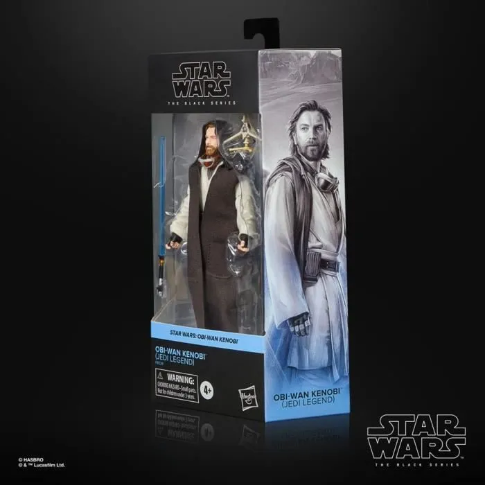 STAR WARS OBI-WAN KENOBI BLACK SERIES FIGURINE OBI-WAN KENOBI JEDI L-1