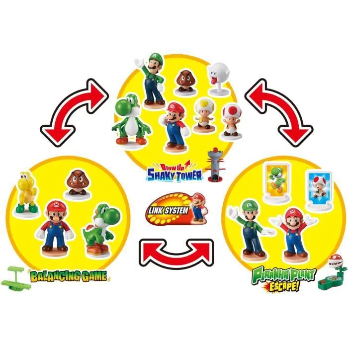 Super Mario Balancing Game Mario/Luigi - EPOCH Games - Jeu d'ambiance et d'action-2
