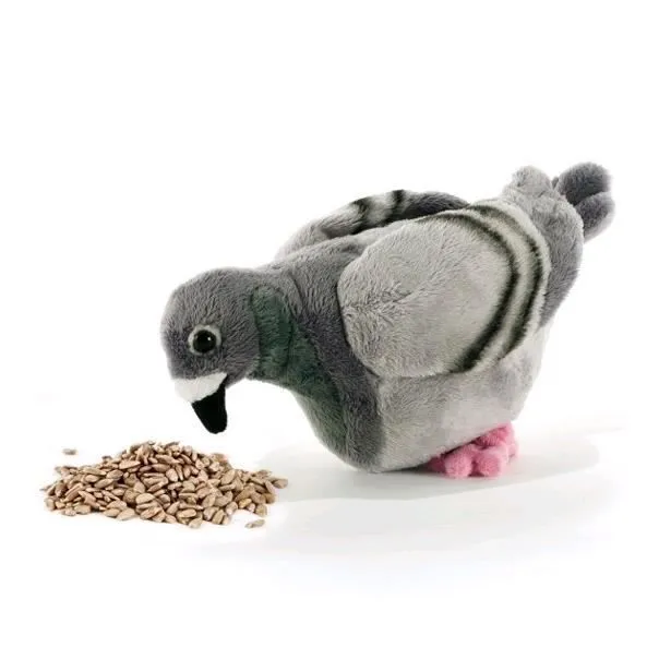 Peluche pigeon 23 cm - Plush & Company-0