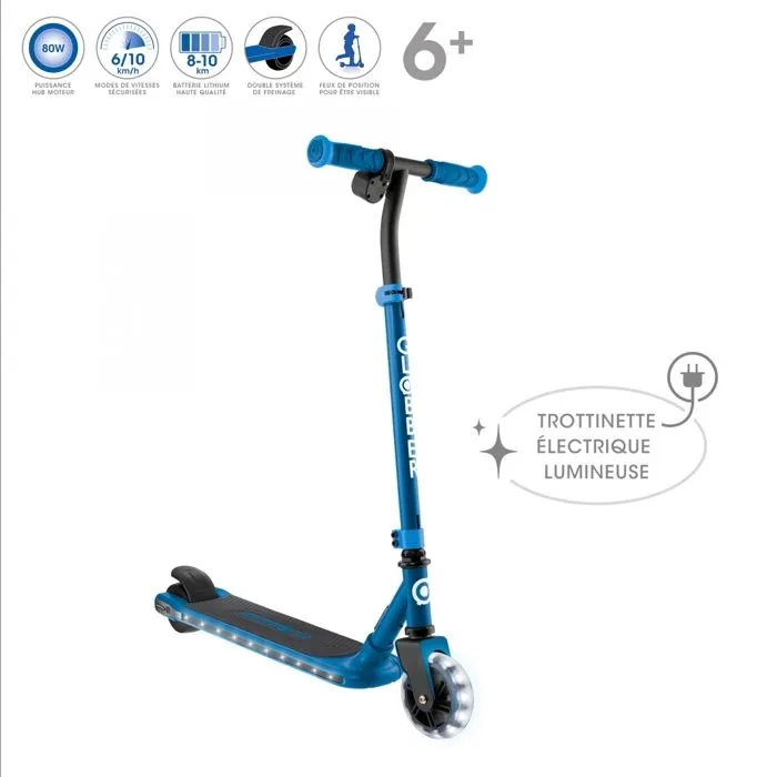 Trottinette E-Motion 6 Bleu-4