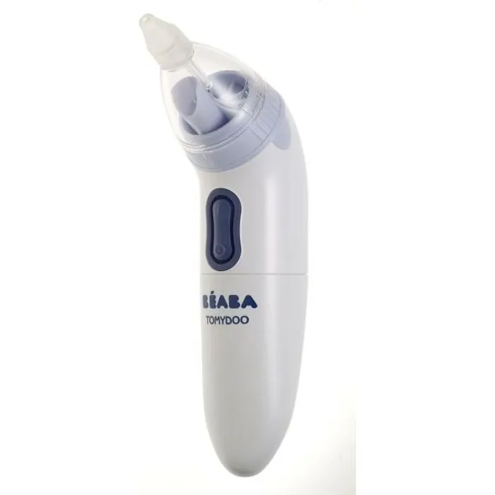 BEABA, Mouche bébé, Aspirateur nasal Électrique Tomydoo, Ultra rapide, Evolutif, 3 embouts, Stérilisable, Mineral-0