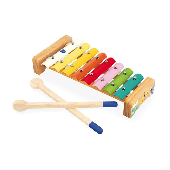 Set Musical Gioia - 4 Instruments de Musique Enfant - Jouets d'Imitation et d'Éveil Musical - Jeu en Bois FSC - Dès 18 Mois-2