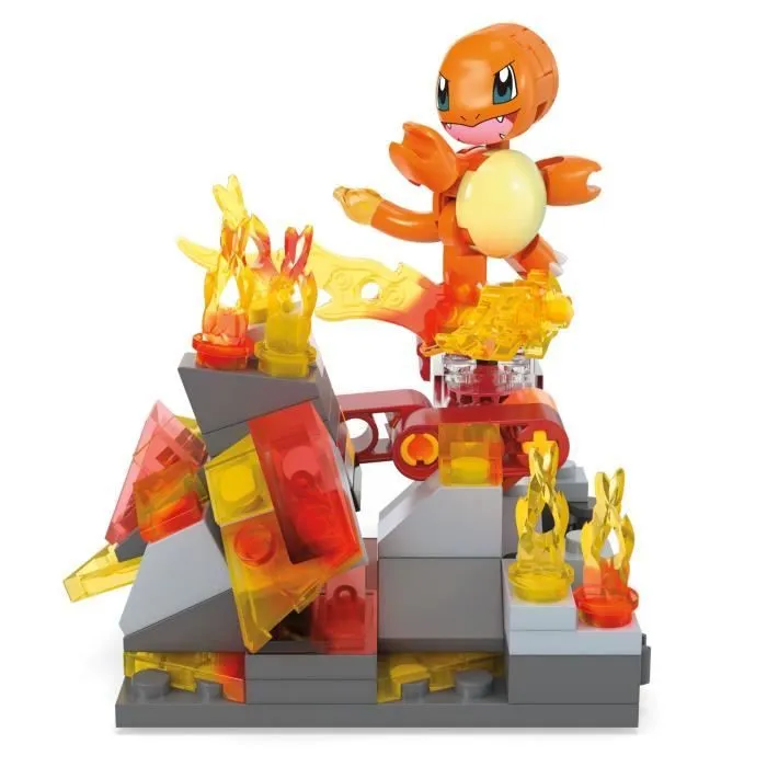 MEGA-Pokémon-Danse Flammes de Salamèche-Coffret à construire (81 pcs) HTH86-4