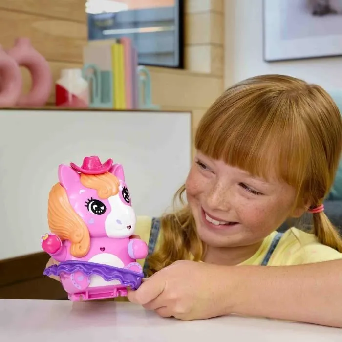 Polly Pocket-Coffret Poney Rodéo-Jouet De Voyage - 4 ans+- JCR39-4