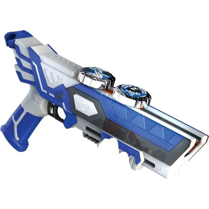 Toupie Spinner Mad - Blaster Double Tir + 2 Toupies LED - Marque Silverlit - Modèle 86311-2