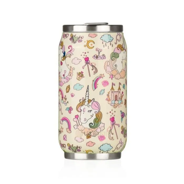 Gourde isotherme - Les Artistes Paris - Licorne ivoire - 280 ml - Inox - Mixte-1