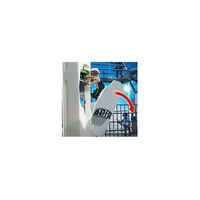 PLAYMOBIL 6872 Commissariat de police avec prison-2