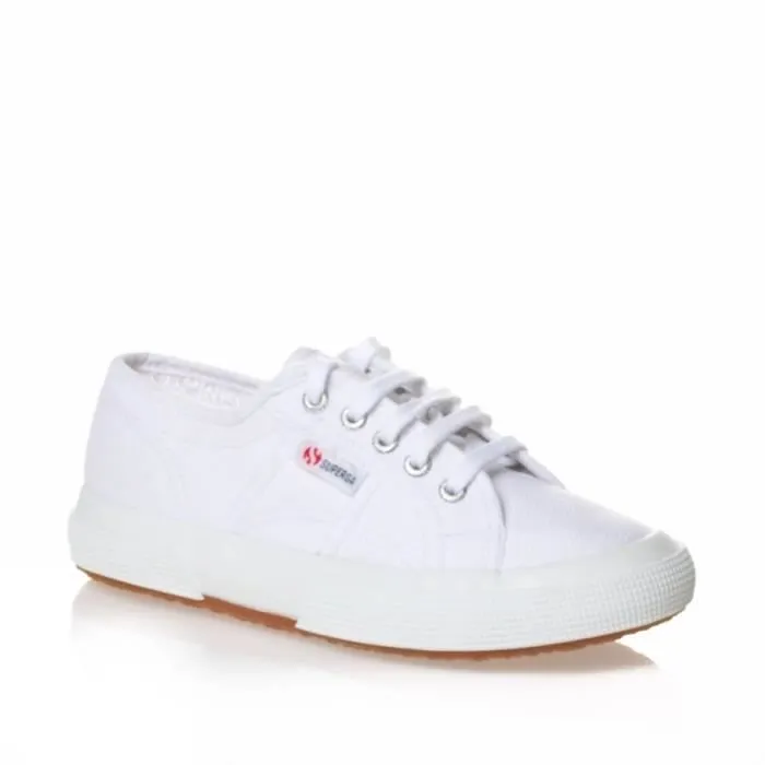 Baskets - SUPERGA - 2750 - Mixte - Blanc - Enfant - Canvas - Lacets-0