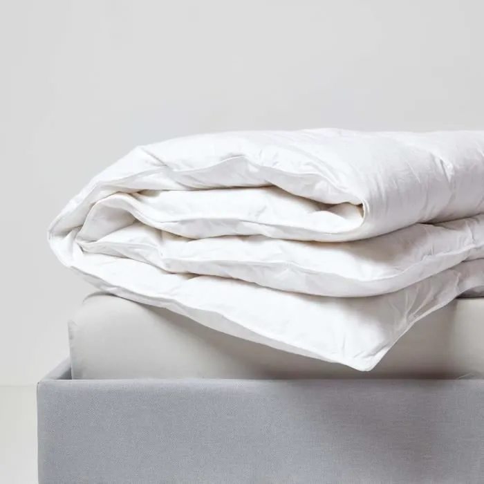 Couette - Non spécifié - Lot de 2 - 4 saisons - 230 x 220 cm - 85% plumes, 15% duvet de canard-1