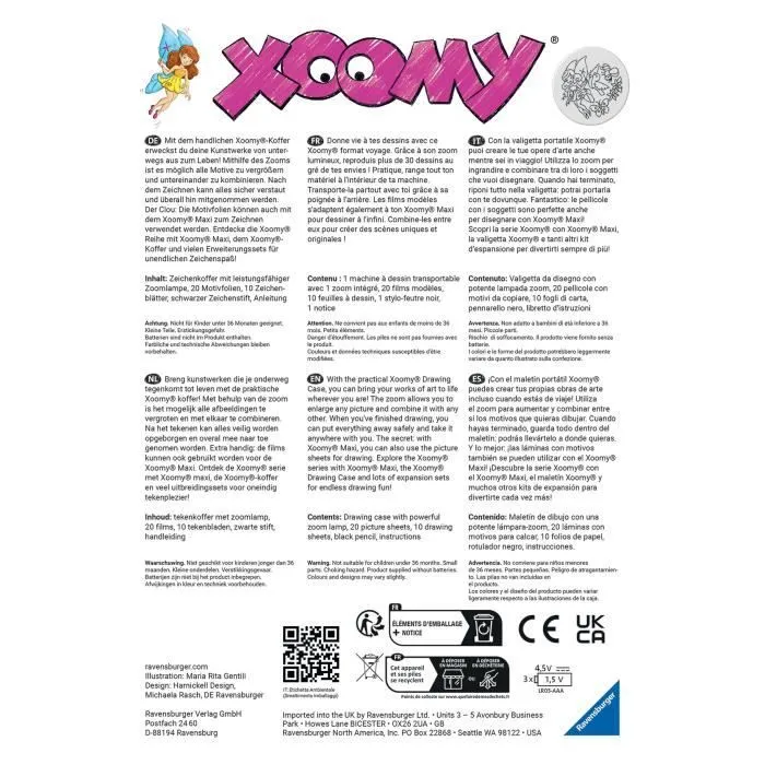 Machine à dessin nomade Ravensburger Xoomy® Midi Magical Universe pour enfants de 6 ans et plus-4