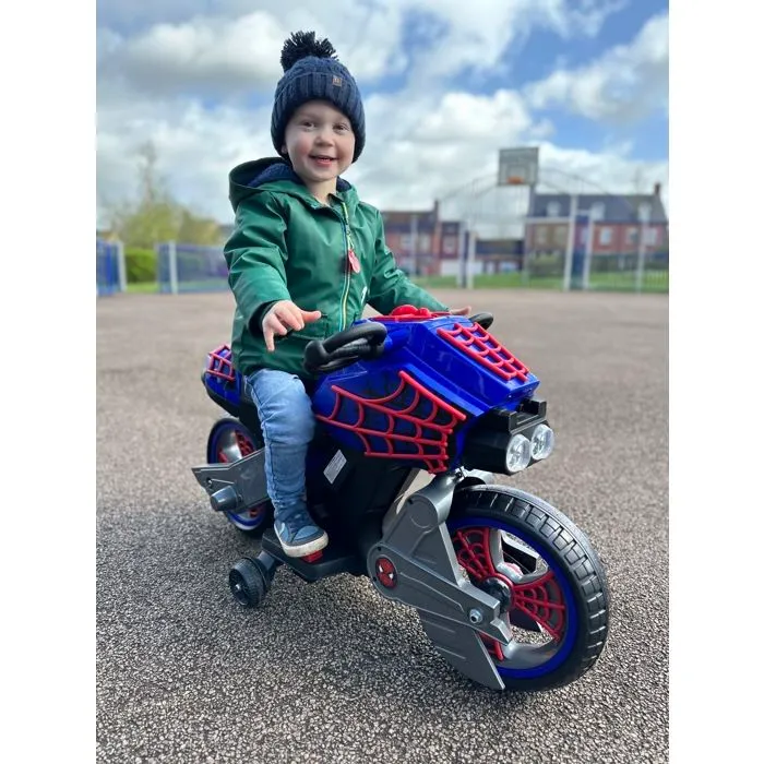 Moto électrique de Marvel SpiderMan par Huffy, pour enfant de 3 à 7 ans-4