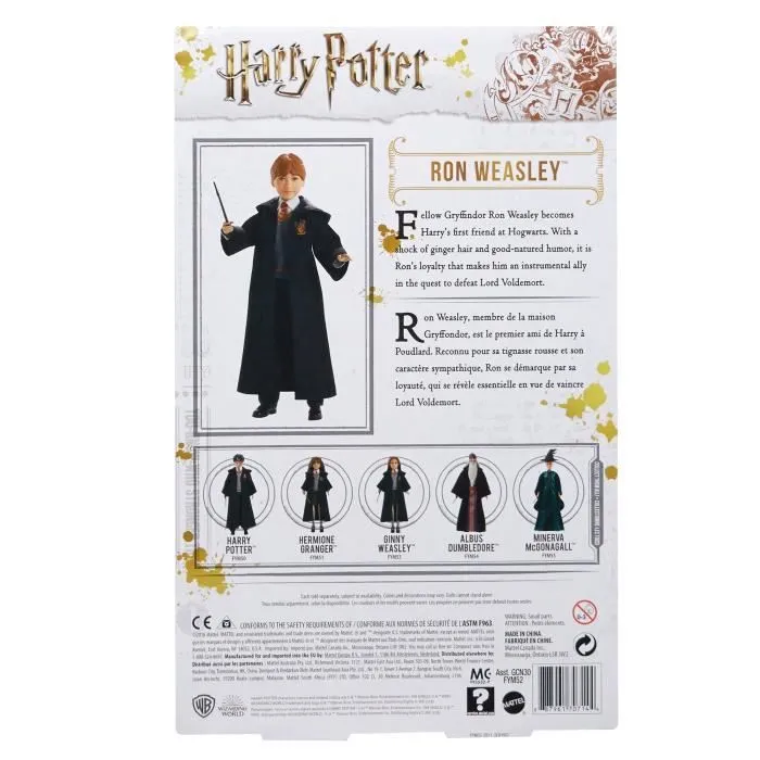 Harry Potter - Poupée Ron Weasley - Poupée Figurine - 6 ans et + FYM52-4