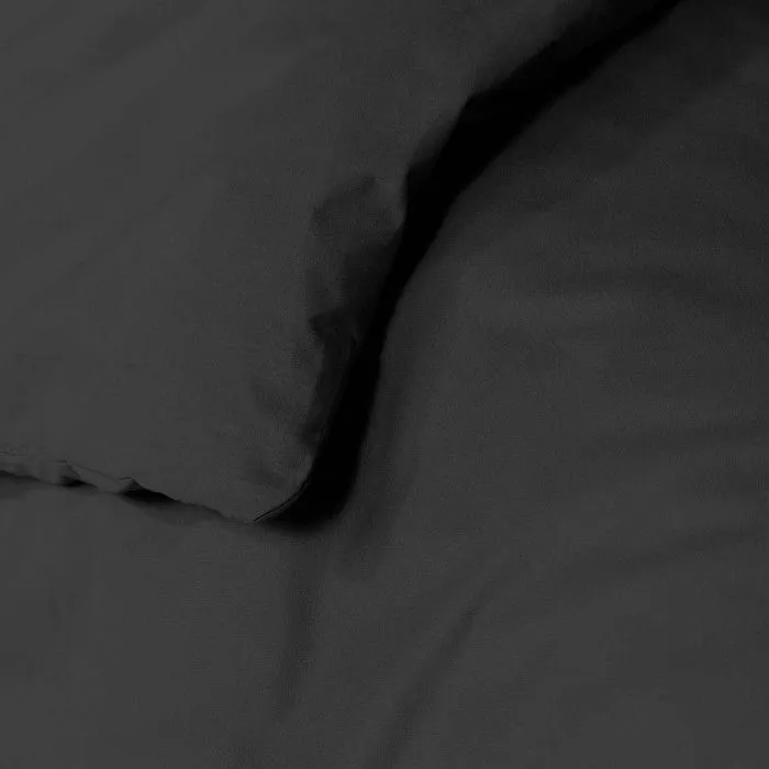 Housse de Couette "Lina" 220x240cm Noir-1