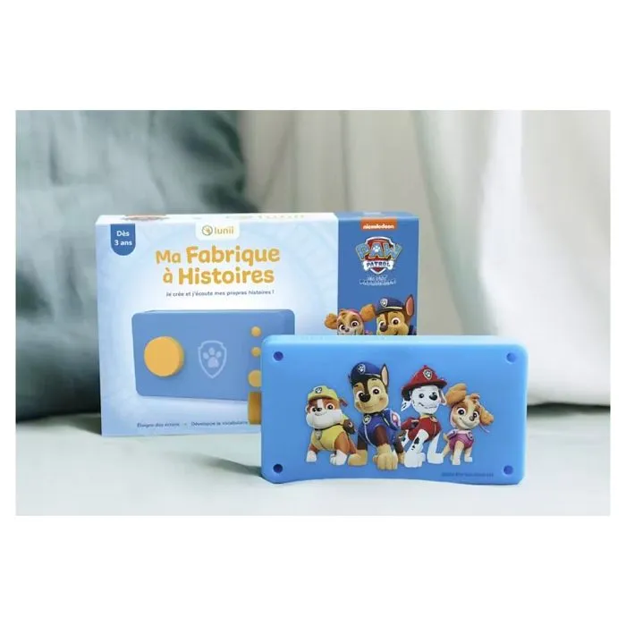 Console Educative - Lunii - Ma Fabrique à Histoires Pat' Patrouille - édition limitée - Conteuse interactive pour enfants dès 3 ans-1
