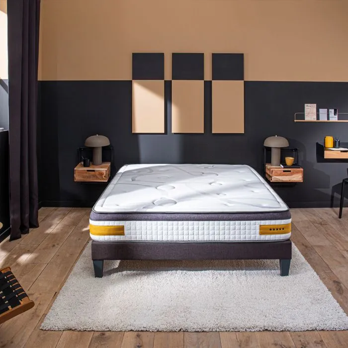 Matelas Mousse Linkoping 140x200 cm Accueil Mémoire de forme Soutien Ferme-1