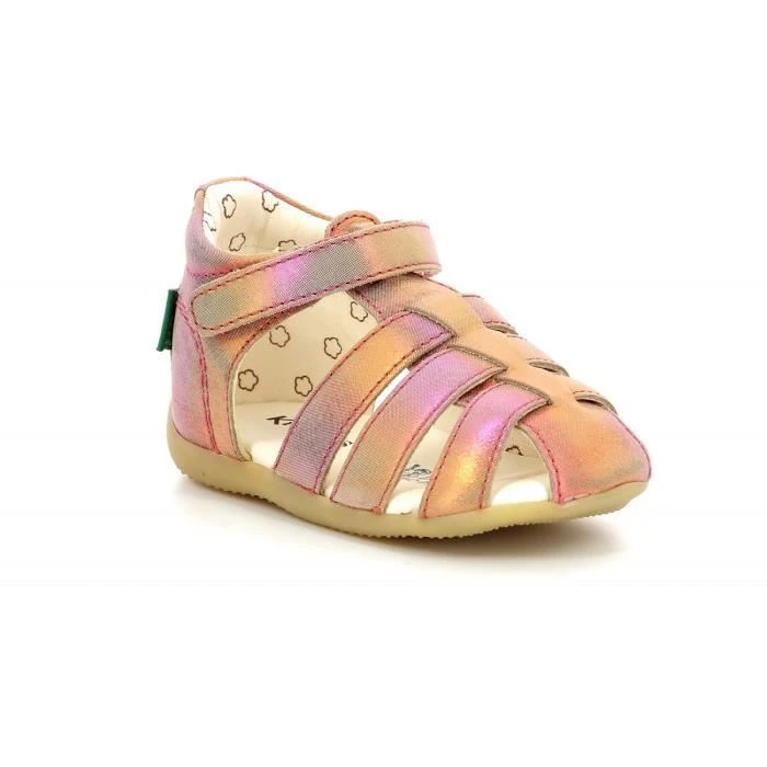 KICKERS Sandales Bigflo-2 Rose Fille-1