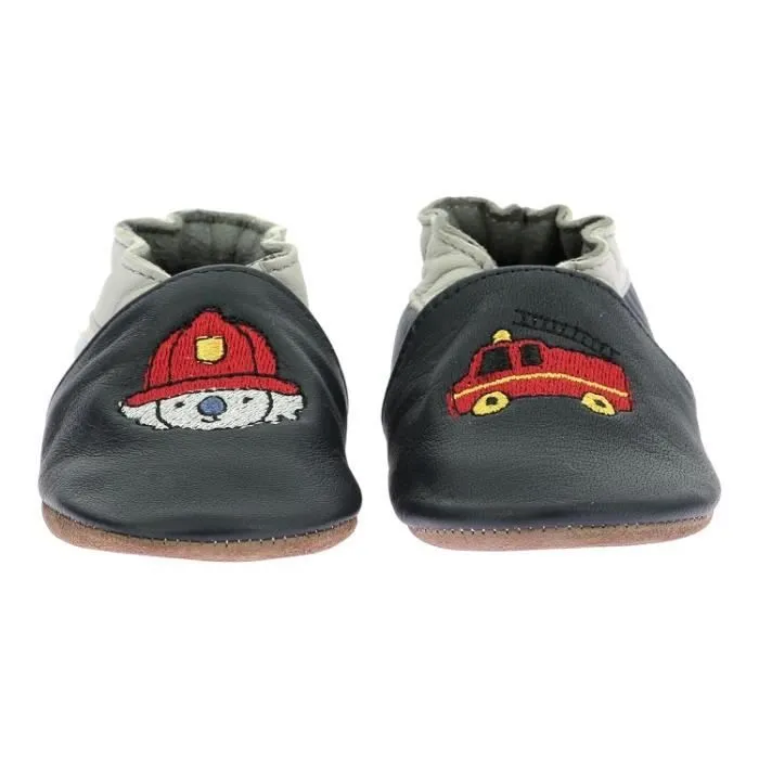 Pantoufles et chaussons - ROBEEZ - Fille - Multicolore - Gris - Confortables-3