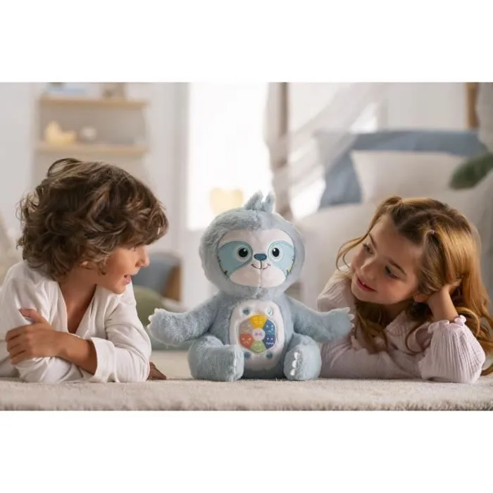 Gipsy Toys - Siméon, Mon Conteur d'Emotions - Peluche interactive musicale et conteuse d'histoires - 28 cm-7
