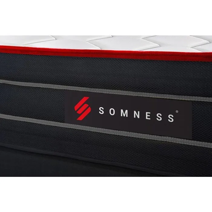 Matelas BOOST ressorts ensachés et mémoire de forme 140x200-3