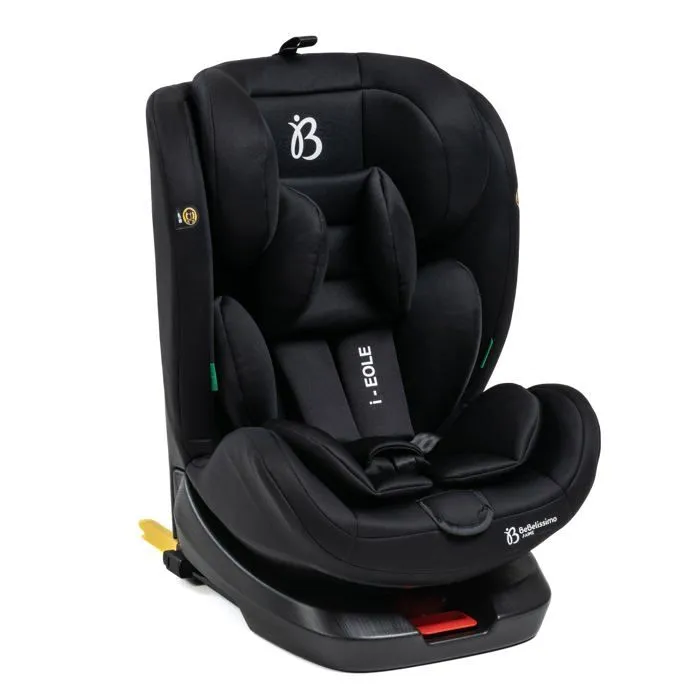 BEBELISSIMO - Siège auto Isofix - pivotant 360 ° - 40-150cm - 0-36kg - i-size EOLE - noir-1