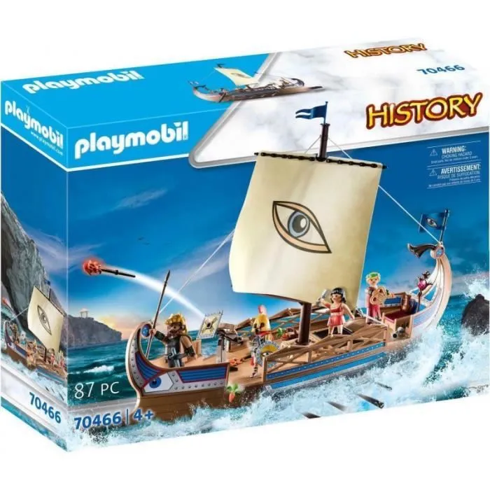 Jeux de construction - PLAYMOBIL - Argo et les Argonautes - À monter soi-même - À partir de 8 ans - Mixte-0