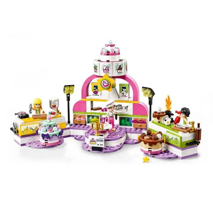LEGO® Friends 41393 Le Concours de Pâtisserie avec Mini Poupée Stéphanie, Jouet pour Filles et Garçons de 6 ans et +-2