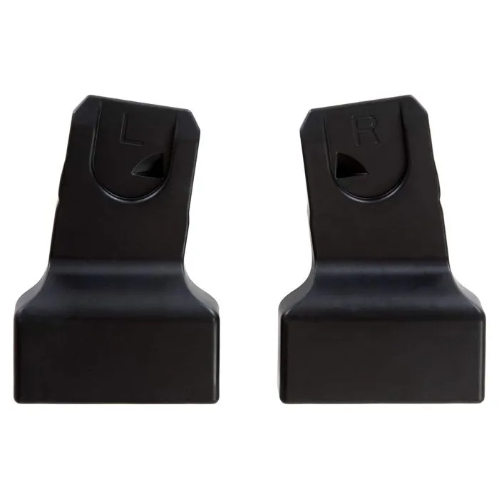 Hauck Adaptateur pour fixer un siège auto cosi universel sur la poussette Apollo, Saturn R, Mars de , 1 Paire - Noir --0